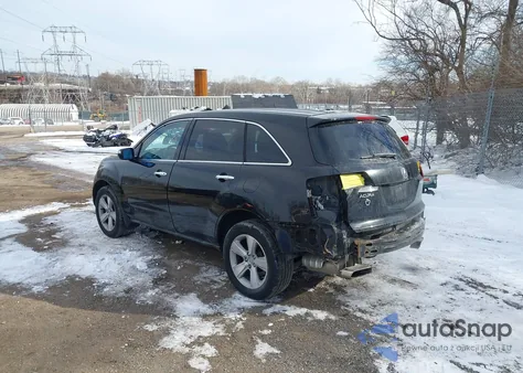 2010 Acura Mdx Technology Package from USA, damaged, VIN 2HNYD2H68AH510728